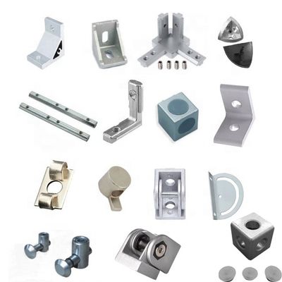 Aluminium Profile Connectors Corner Angle Bracket